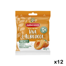 Noberasco - I Love Viva l'Albicocca Pocket x12