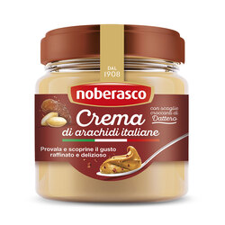 Noberasco - Crema di arachidi italiane con scaglie di dattero croccante 175g