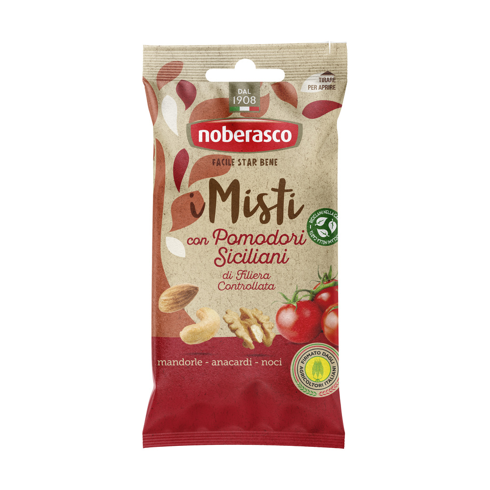 Misto Di Frutta Secca Sgusciata E Pomodori Disidratati Noberasco